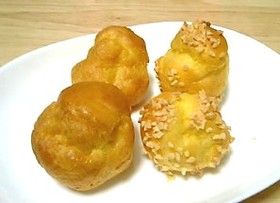 レンジで☆シュークリームp(^▽^)ノ♪