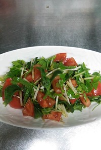 トマトとホワイトセロリのサラダ