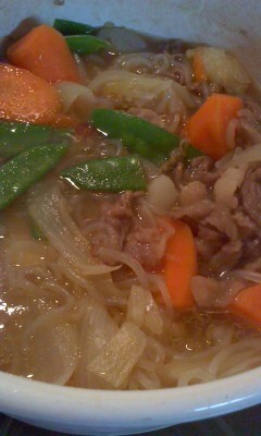 おいしいおいしい野菜たっぷり肉じゃが☆