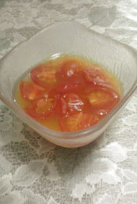 トマトとオレンジのゼリー