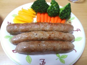 ラップで簡単に手作りソーセージ