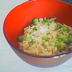 玄米豆ご飯