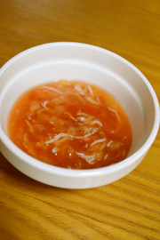 離乳食*初期~完了期『トマトスープ』の写真