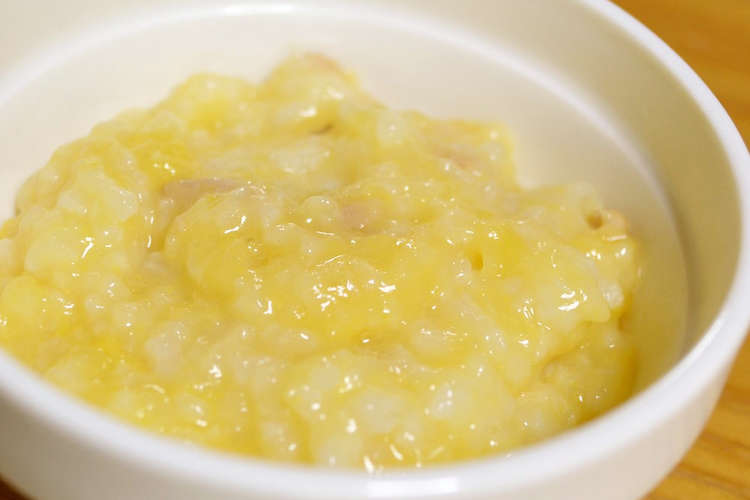 離乳食 中期 コーンポタージュ粥 レシピ 作り方 By つちかな クックパッド 簡単おいしいみんなのレシピが366万品