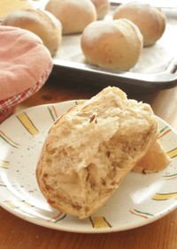 毎日食べたい！プルーンミルク丸パン