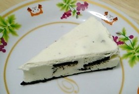 オレオ☆ヨーグルトレアチーズ(^▽^)p