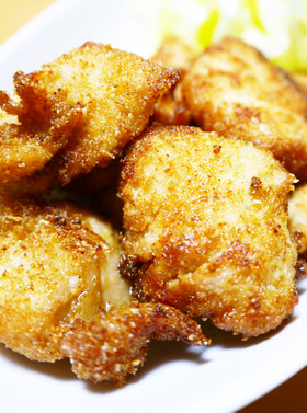 おからパウダーで糖質オフ!鶏むね肉唐揚げ
