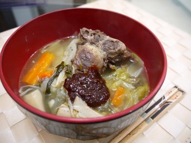 韓国人ママ☆スナックの牛テールスープ♡の写真