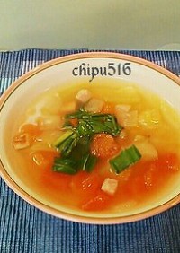 超簡単　ダイエットにトマトのスープ