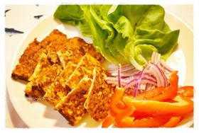卵1個、焼くだけ大満足!タイ風野菜巻き。