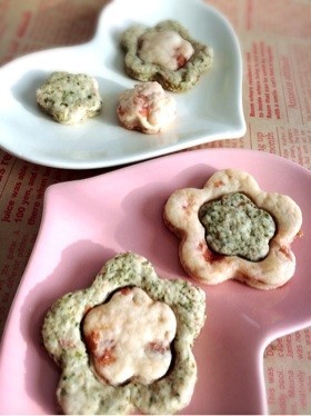 美味しい♪やみつき♪あおさ梅干しクッキー