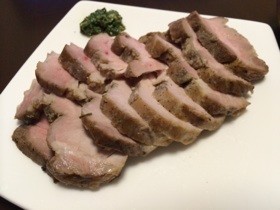 ローズマリー香るローストポーク