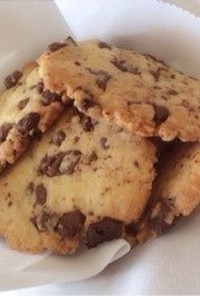 カリカリさくさくチョコチップクッキー♡