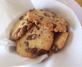カリカリさくさくチョコチップクッキー♡の画像