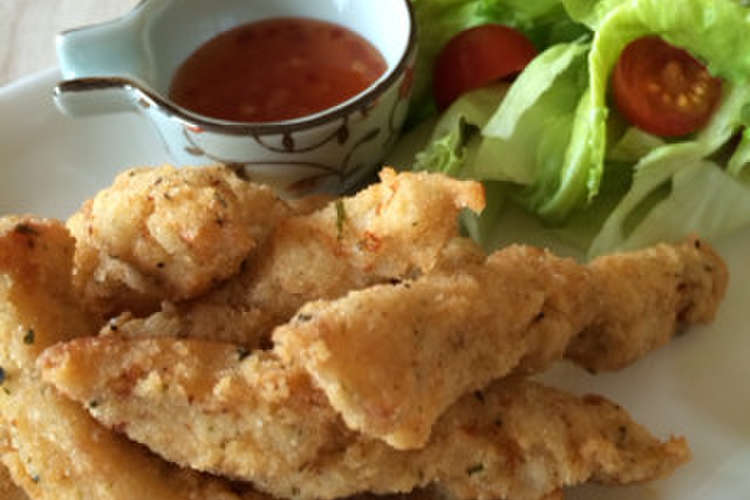 ガーリックシーズニングのフライドチキン レシピ 作り方 By ベアー12 クックパッド 簡単おいしいみんなのレシピが363万品