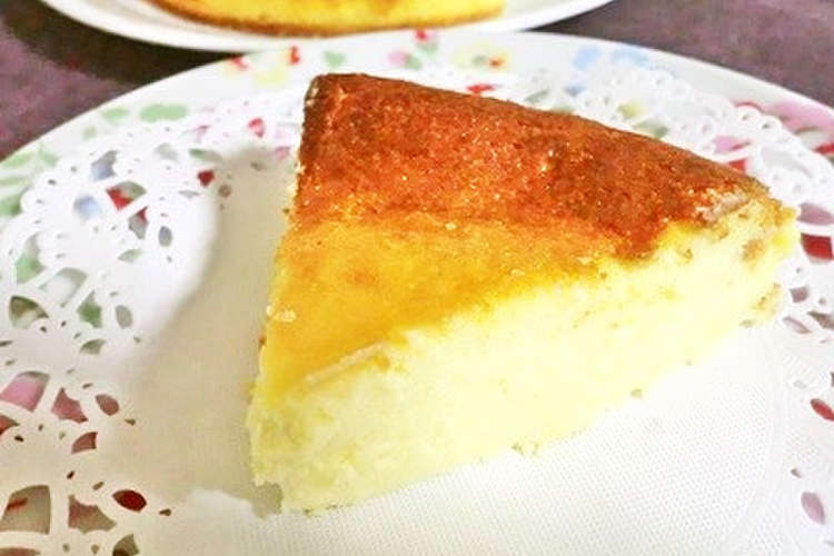 簡単手作り 定番のベイクドチーズケーキ レシピ 作り方 By やっこかあさん クックパッド
