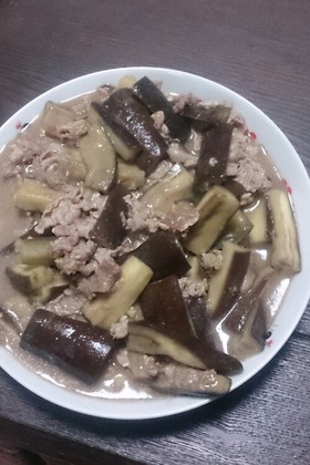 豚こまとなすのトロ旨炒め
