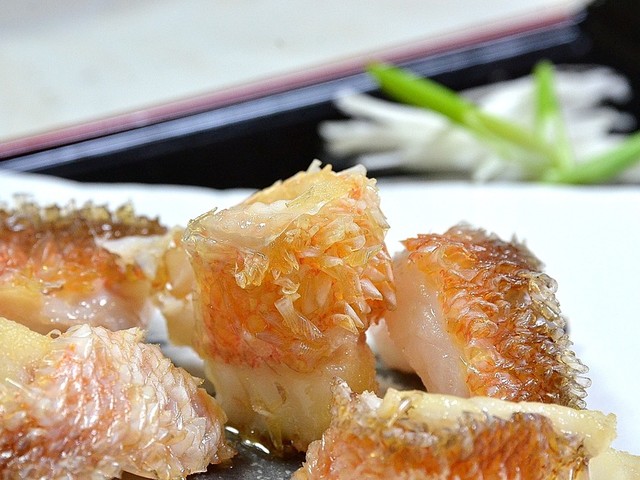 アマダイの松笠揚げ レシピ 作り方 By 世妃亜 クックパッド