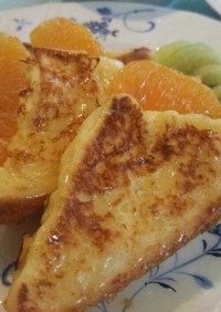 フレンチトースト☆朝食にふわふわカリカリ