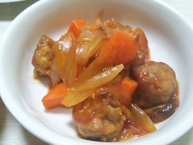 豚小間で簡単酢豚☆