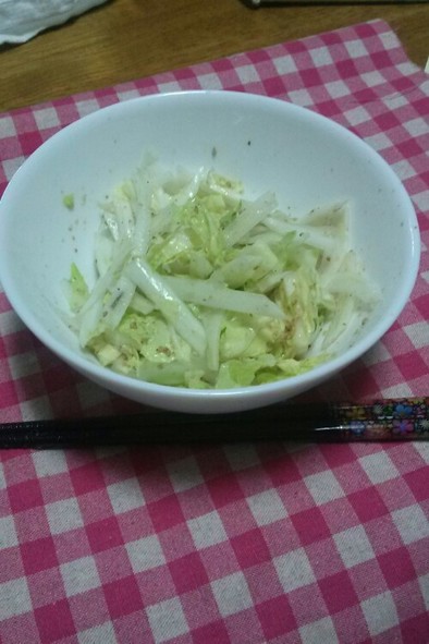 ☆低カロ&白菜消費！梅ゴマ白菜サラダ☆の写真