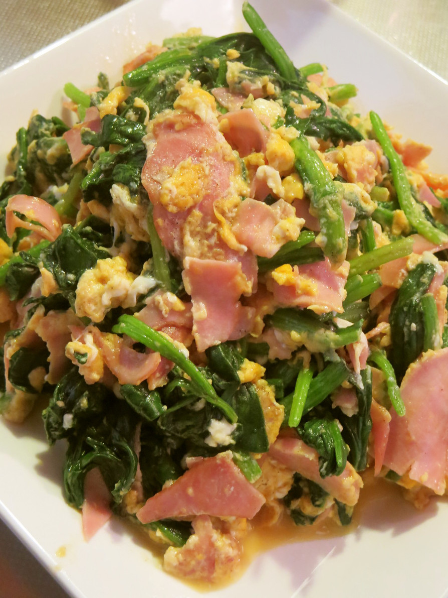 ハムとほうれん草のフリッタータ レシピ