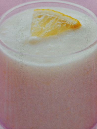 レモン風味のヨーグルトババロアの写真