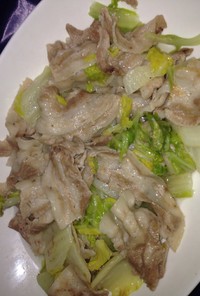  ガッツリ 豚バラ白菜