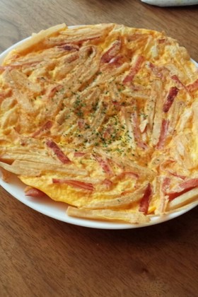 マックポテトリメイク*オムレツ