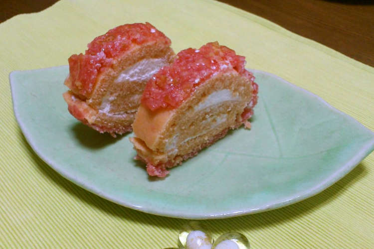 Sakura クッキーロールケーキ レシピ 作り方 By ｐｅｕｇｅｏｔ クックパッド 簡単おいしいみんなのレシピが368万品