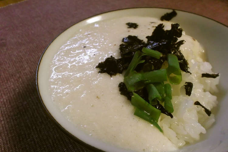 大和芋で とろろご飯 レシピ 作り方 By 本日晴天 クックパッド