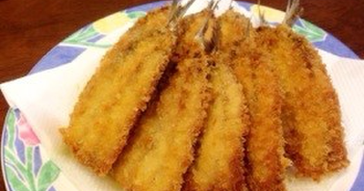 おうちでサクサク いわしフライ レシピ 作り方 By Cho クックパッド 簡単おいしいみんなのレシピが361万品