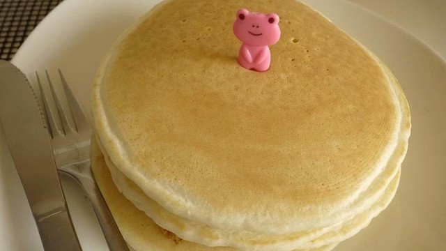 水だけでモチモチ 自家製ホットケーキ レシピ 作り方 By まゆまも クックパッド 簡単おいしいみんなのレシピが355万品