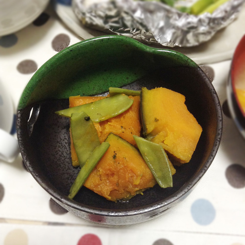 レンジ 冷凍 かぼちゃ 煮物