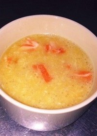 簡単栄養満点魚屋流昆布茶で生鮭山芋トロロ