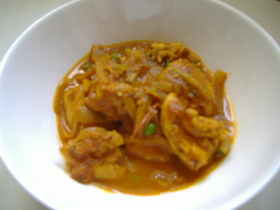 さっぱりチキンカレー