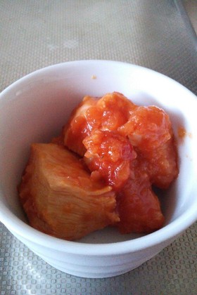 簡単☆りんごケチャップ煮