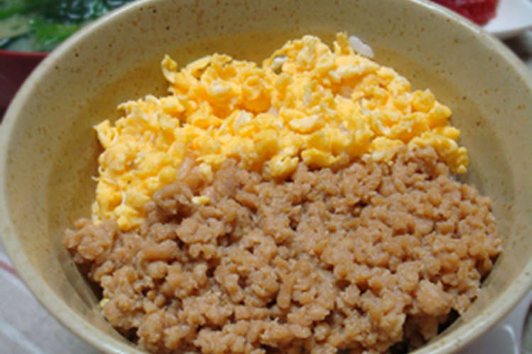 とり そぼろ 丼