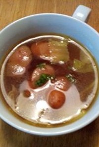 玉ねぎ茶de野菜スープ
