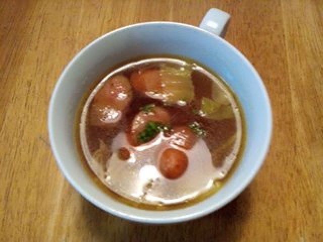 玉ねぎ茶de野菜スープの画像