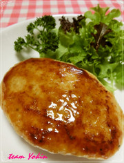 鶏ひき肉が*最高*豆腐ハンバーグの写真