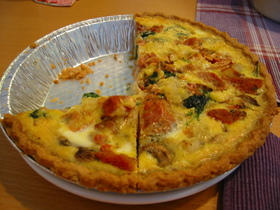 野菜キッシュ