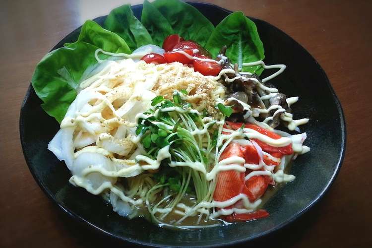 マルちゃん正麺ごまだれ冷し中華 新タマ レシピ 作り方 By シャア専用料理長 クックパッド 簡単おいしいみんなのレシピが366万品