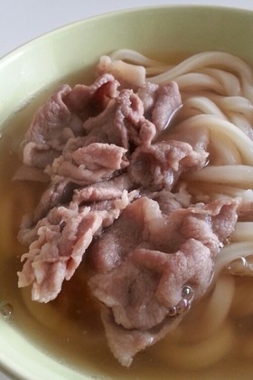 うどん&そばに合う肉の甘辛煮