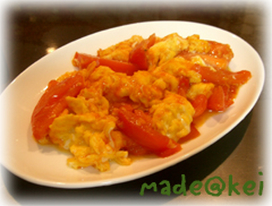 ☆トマトと卵の中華炒め☆の写真