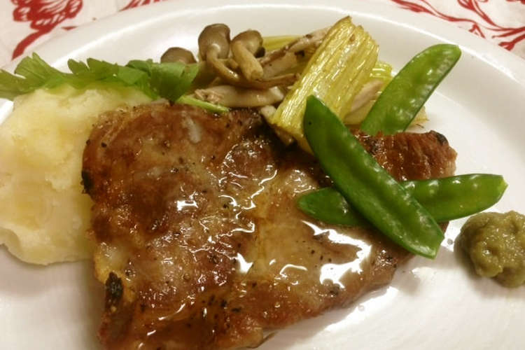 イベリコ豚のステーキ 魚焼きグリルで レシピ 作り方 By まーきー クックパッド 簡単おいしいみんなのレシピが349万品