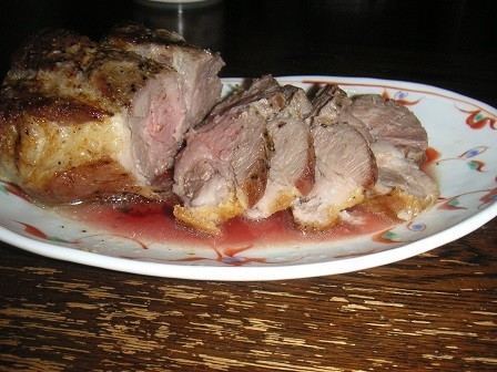 肉汁溢れる・ローストポークの画像