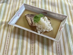 トロッと☆ぶり☆の長芋あんかけ