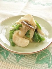 レンジで!エリンギとピーマンの旨塩ナムルの写真