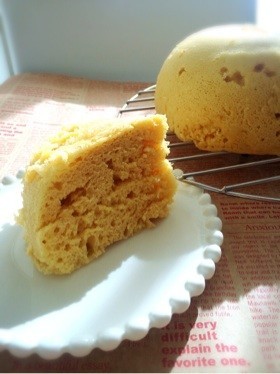 おやつ朝ごはん市販のキャラメルで蒸しパン